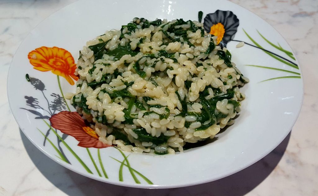 Primo piatto con verdure